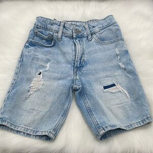 Zara Kids Boys Light Blue Denim Shorts